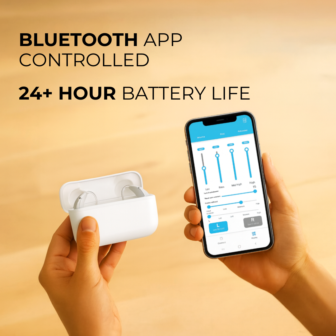 HĀVO RIC Bluetooth App Controlled Hearing Aids